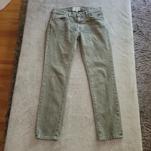 Current/Elliott The Fling boyfriend jeans in Stone Grey size 24​ - Picture 4 of 11